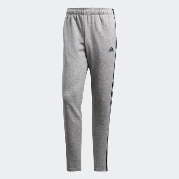 adidas pants grey stripes